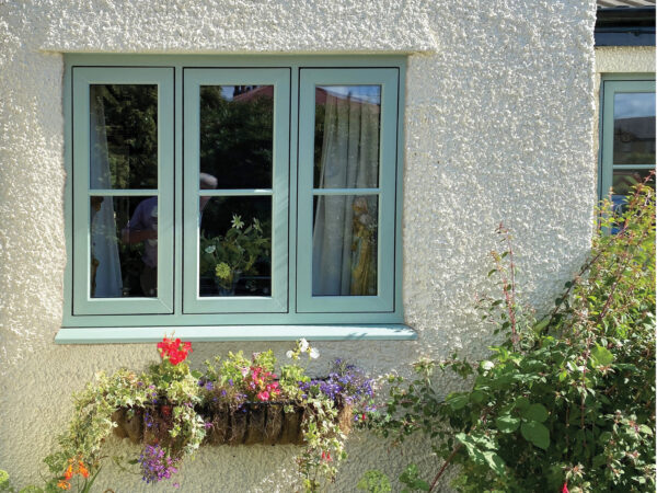 Flush casement windows enhancing the kerb appeal of a classic British home